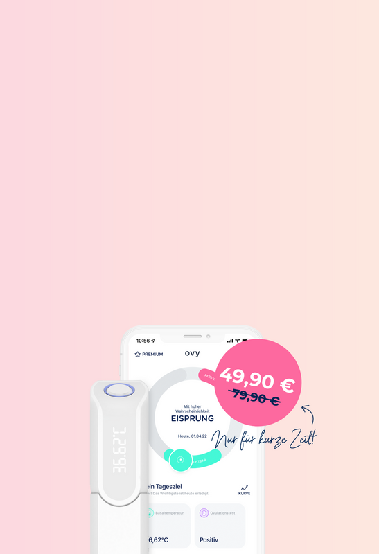 Ovy Thermometer & App Schwanger werden & Empfängnisregelung