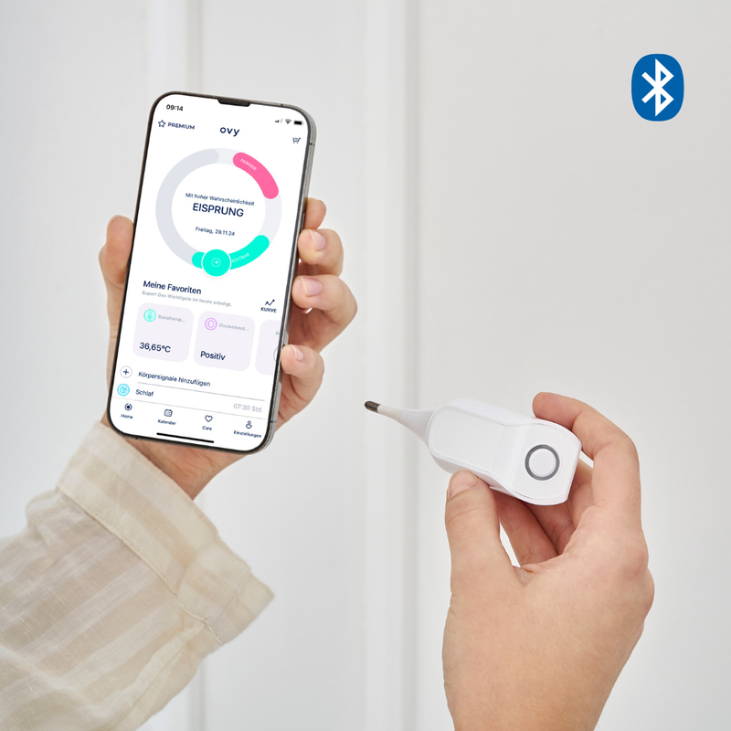 Messen ohne Smartphone am Bett