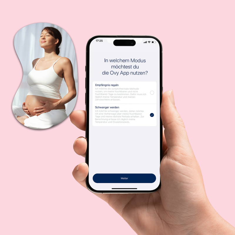 Verhütung und Kinderwunsch in einer App begleiten