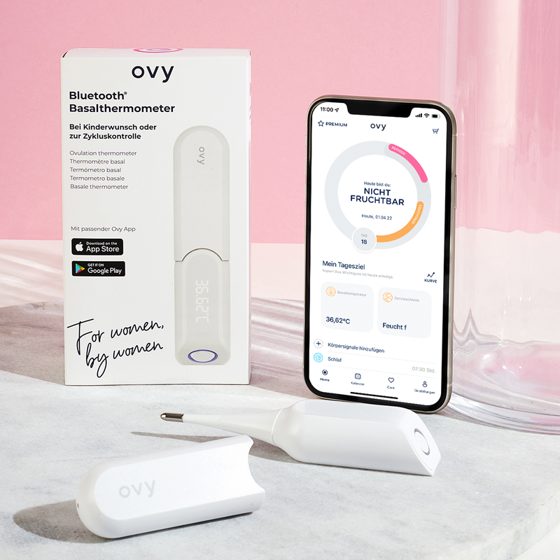 Ovy App Lifetime Membership with Bluetooth Thermometer